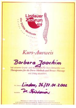 Dorn-Methode und Breuss-Massage